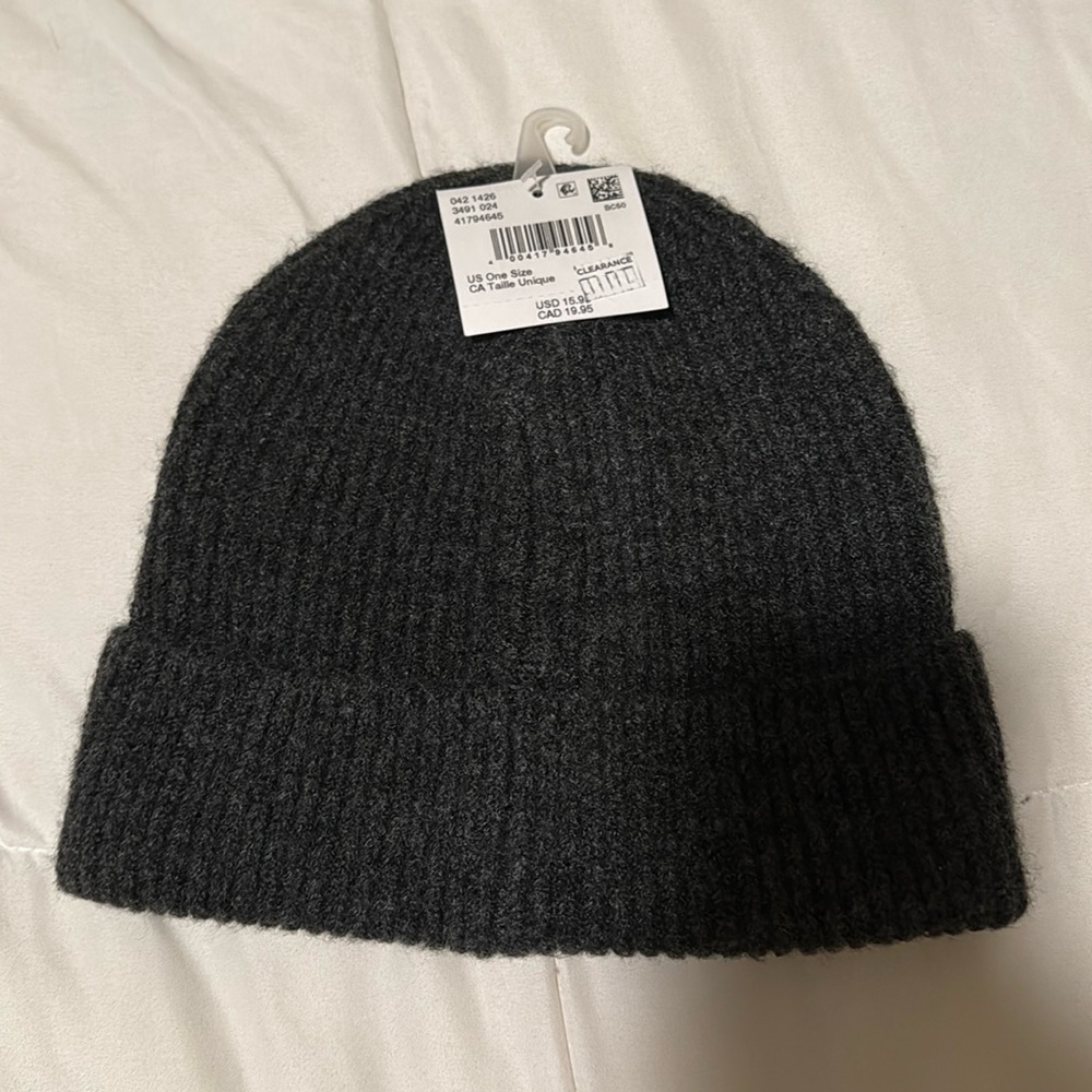 American Eagle Outfitters Gray Knit Beanie NWT